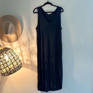 Lucky Brand Women’s XL Tanktop Dress Navy